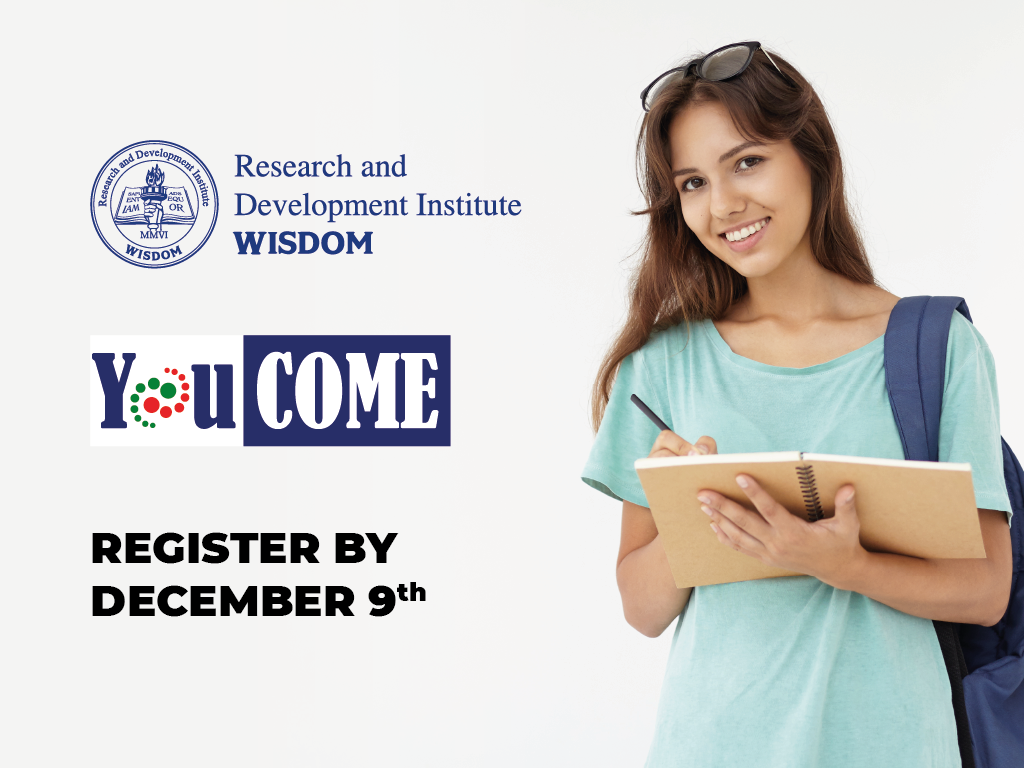 “YouCOME” Project – Register by December 9th